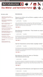 Mobile Screenshot of betriebskosten.com